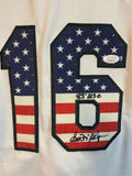 Scott McGregor Signed Baltimore Orioles July 4th Jersey Inscd. 83' WSC (JSA COA)