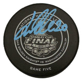 Lars Eller Signed Washington Capitals Official Stanley Cup Puck FAN 23771