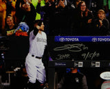 Trevor Story Signed Rockies 8x10 Wave to Crowd PF Photo W/ HR Insc- JSA W Auth