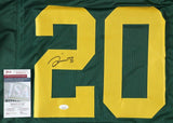 Javon Bullard Signed Packers Color Rush Jersey JSA COA/ Green Bay 2024 2nd Rd Pk