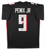 Michael Penix Jr. Authentic Signed Black Pro Style Jersey BAS Witnessed