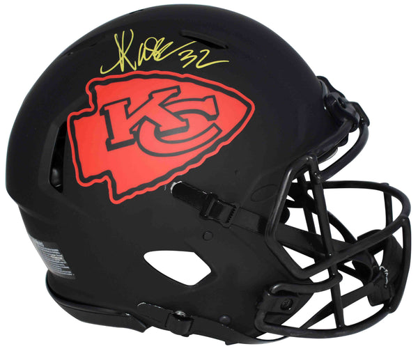 MARCUS ALLEN SIGNED KANSAS CITY CHIEFS ECLIPSE AUTHENTIC SPEED HELMET BECKETT