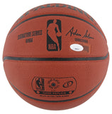 Warriors Stephen Curry Authentic Signed Spalding Indoor/Outdoor Basketball JSA