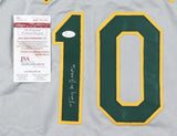 Tony La Russa Signed Oakland Athletics Jersey (JSA COA) A's Hall of Fame Manager