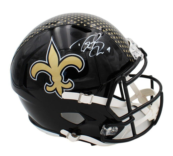 Drew Brees Signed New Orleans Saints Speed Full Size Alternate NFL Helmet