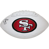 Brandon Aiyuk Signed San Francisco 49ers Logo Football Beckett 43664