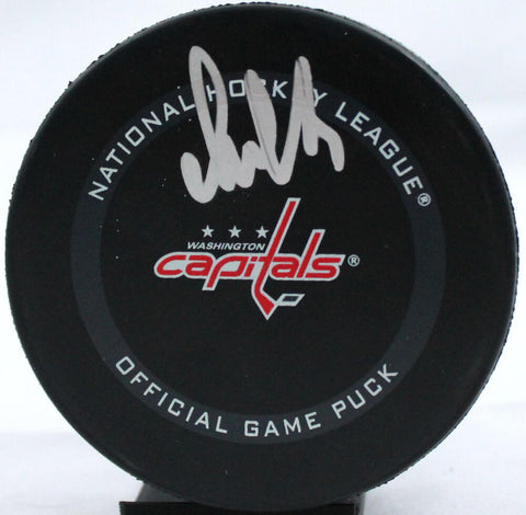 Alexander Ovechkin Autographed Washington Capitals Official Game Puck-Fanatics