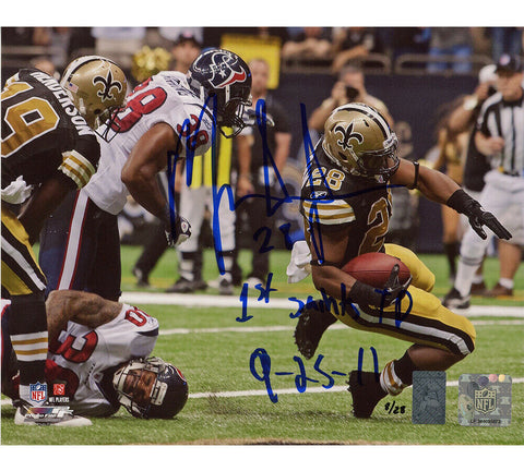 Mark Ingram Signed New Orleans Saints Unframed 8x10 NFL Photo with "1st Saints T