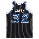 SHAQUILLE O'NEAL Autographed Orlando Magic Black M&N Jersey FANATICS