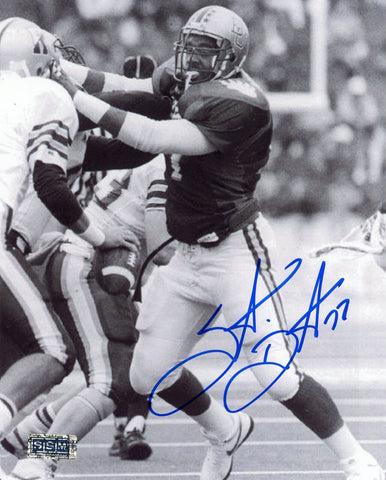 SANTANA DOTSON AUTOGRAPHED BAYLOR BEARS 8x10 PHOTO COA