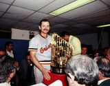 Rick Dempsey Signed Baltimore Orioles Jersey 83 WS MVP (JSA COA) 83 World Champs