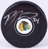 Phillip Danault Signed Chicago Blackhawks Logo Hockey Puck (Schwartz COA)