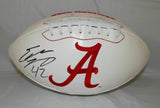 Eddie Lacy Autographed Alabama Crimson Tide Logo Football- JSA W Authenticated