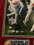 Boston Red Sox 2007 World Series Team Auto Signed Photo Framed LE #79/80 Steiner