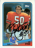 Jim Ryan Autographed 1988 Topps #34 Trading Card Beckett 44805