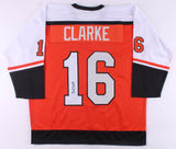 Bobby Clarke Signed Philadelphia Flyers Jersey (JSA COA) 1969-1984 / Logo front