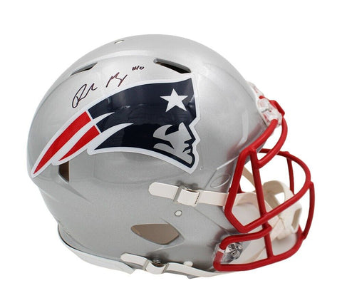 Drake Maye Signed New England Patriots Speed Authentic NFL Helmet