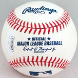 Charlie Sheen, Corbin Bernsen, Tom Berenger Autographed Rawlings OML Baseball