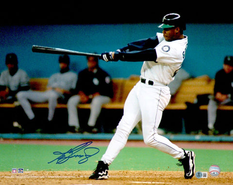 Ken Griffey Jr Signed 16x20 Seattle Mariners Photo BAS ITP