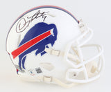 Doug Flutie Signed Buffalo Bills Mini Helmet (Beckett) 1998 Comeback Player Year