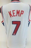 Shawn Kemp Signed USA Basketball Custom Jersey (PSA/DNA COA) Seattle Supersonics