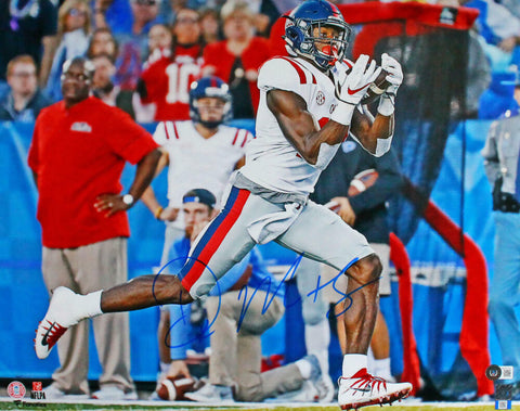 DK Metcalf Autographed Ole Miss Rebels 16x20 Catch Photo-Beckett W Hologram