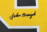 Johnny Bucyk Signed Boston Bruins Captain's Jersey (JSA COA) 556 NHL Goals / HOF