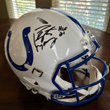 PEYTON MANNING SIGNED INDIANAPOLIS COLTS FS AUTHENTIC HELMET HOF 21 FANATICS