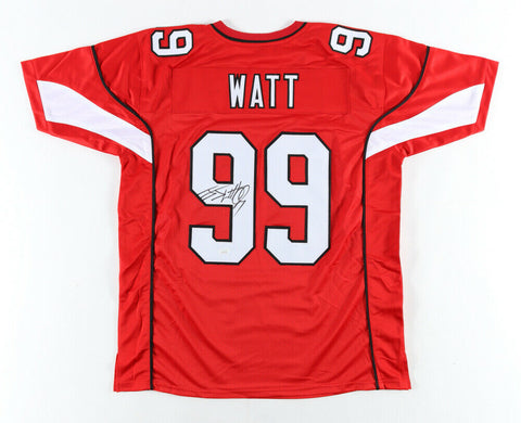 J. J. Watt Signed Cardinals Jersey (JSA COA) Arizona's 5xPro Bowl Defensive End