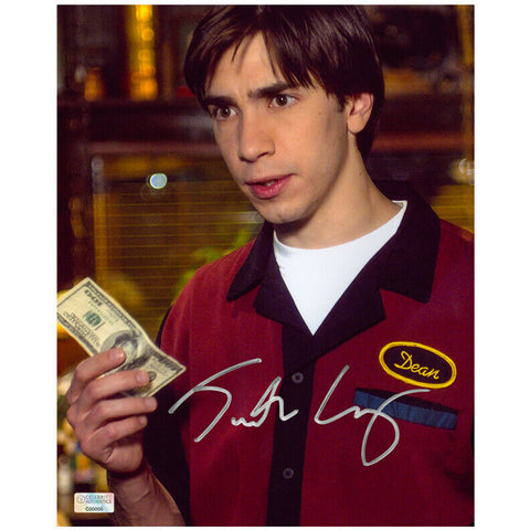 Justin Long Autographed Waiting Dean 8x10 Photo