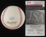 Curt Schilling Signed 2001 World Series Baseball (JSA COA) Arizona Diamondbacks