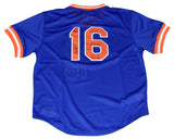 DWIGHT DOC GOODEN SIGNED NEW YORK METS #16 MITCHELL & NESS JERSEY TRISTAR