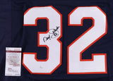 Daryl "Moose" Johnston Signed Syracuse Orange Jersey (JSA COA) Dallas Cowboys TE