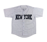 Johnny Damon Signed New York Custom White Jersey