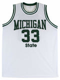 Magic Johnson Signed Michigan State Spartans Jersey (Beckett Hologram) LA Lakers