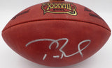 Tom Brady Autographed SB XXXVIII NFL Leather Football Patriots Fanatics B048290