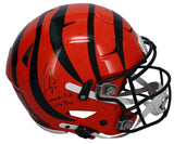 Joe Burrow Autographed "2020 #1 Pick Who Dey" SpeedFlex Helmet Fanatics LE 50/50