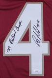 Anquan Boldin Signed Florida State Seminoles Jersey 99 National Champs (JSA COA)