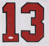 Ronald Acuna Jr Signed Atlanta Braves Jersey (JSA Holo) 2018 NL Rookie o/t Year