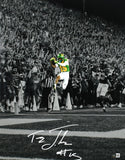 Tez Johnson Autographed Oregon Ducks 16x20 Spotlight Photo-Beckett W Holo *White