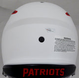 Tom Brady Auto Patriots Lunar Eclipse Full Size Auth Helmet Fanatics AA0078100