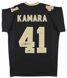 Alvin Kamara Authentic Signed Black Pro Style Jersey Autographed BAS Witnessed