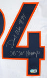 DeMarcus Ware Autographed White Pro Style Jersey w/SB Champs-Beckett W Hologram