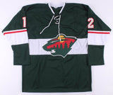 Eric Staal Signed Minnesota Wild Jersey (Beckett COA) 400+ NHL Goal Scorer