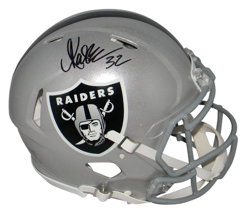 MARCUS ALLEN AUTOGRAPHED OAKLAND RAIDERS AUTHENTIC SPEED HELMET BECKETT