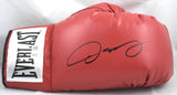 Oscar De La Hoya Autographed Red Everlast Boxing Glove-Beckett W Hologram *Right