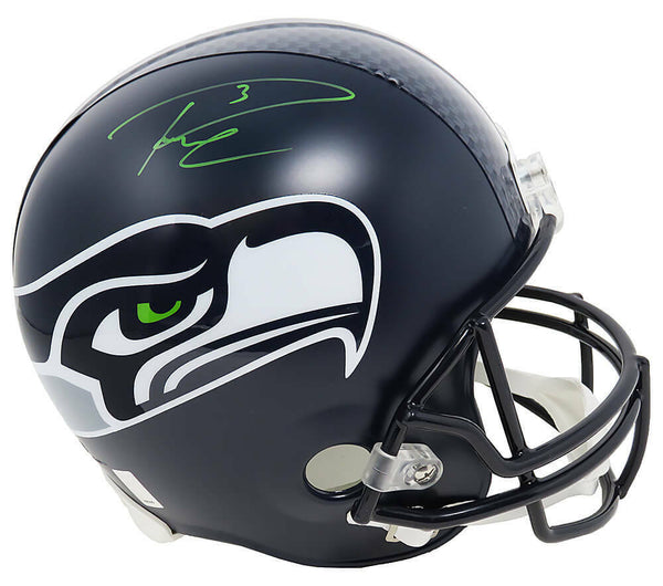 Russell Wilson Signed Seattle Seahawks Riddell Full Size Replica Helmet - SS COA