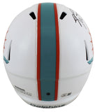 Dolphins Ricky Williams Authentic Signed Full Size Speed Rep Helmet BAS Witness