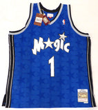 Magic Tracy McGrady Autographed Authentic 2000-01 M&N Jersey XXL Beckett W619904