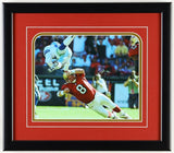 Steve Young Signed San Francisco 49ers 14x16 Framed Photo Display (PSA COA) Q.B